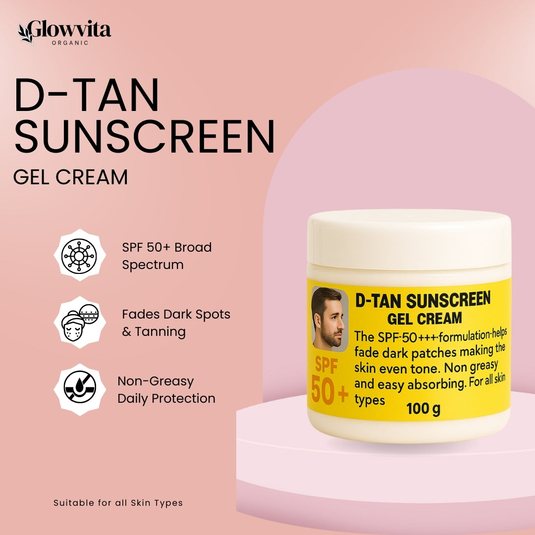 D-Tan Sunscreen Gel Cream SPF 50+