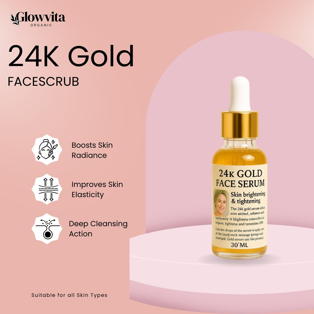 24K GOLD Face Serum