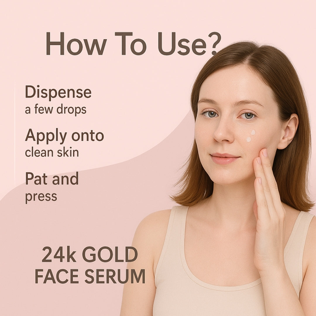 24K GOLD Face Serum