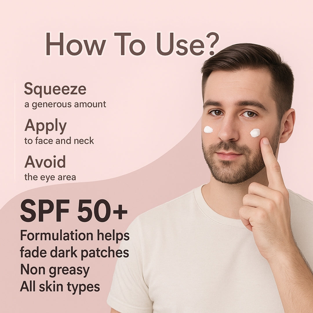D-Tan Sunscreen Gel Cream SPF 50+
