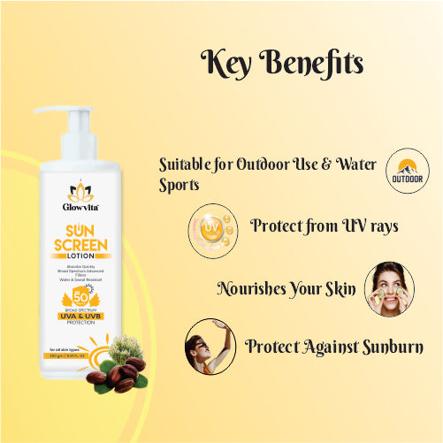 Sunscreen lotion SPF 50+