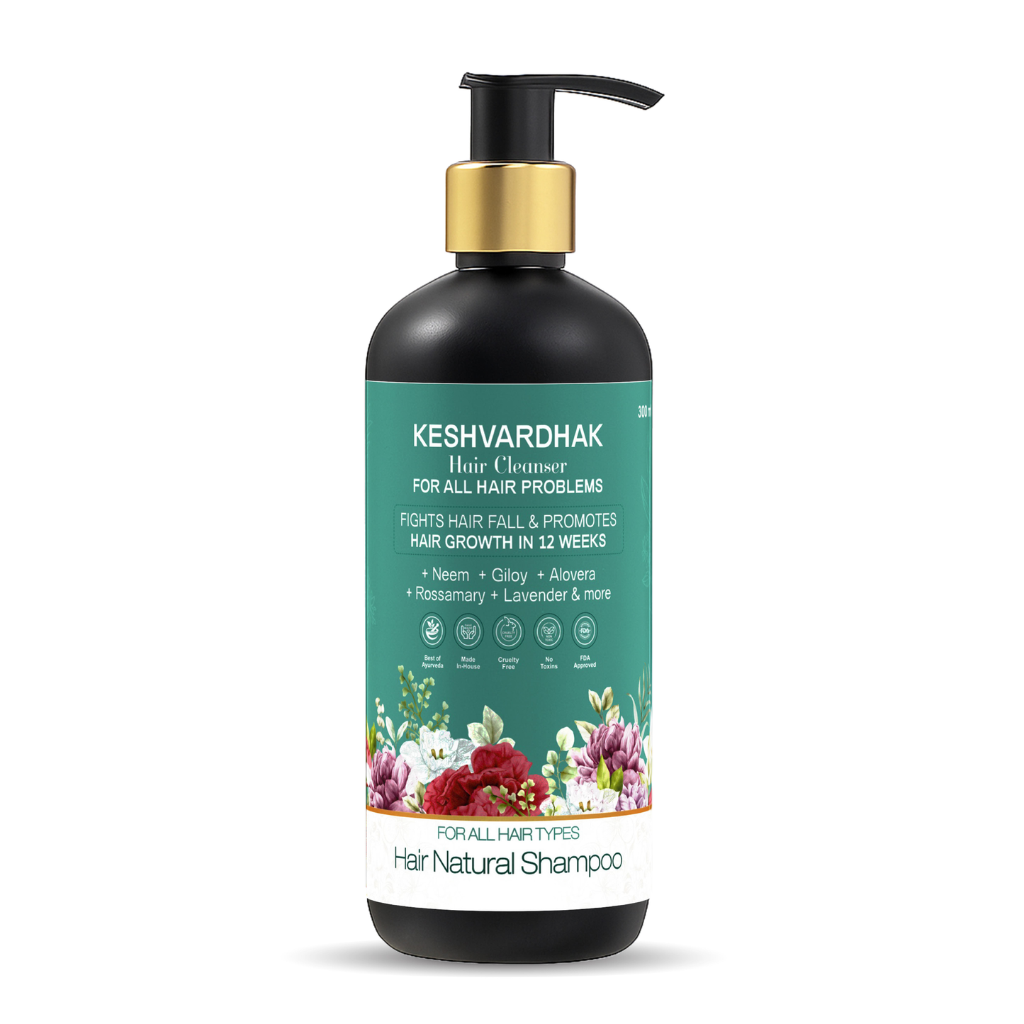 Keshvardhak Natural Hair Cleanser