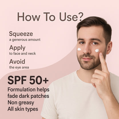 D-Tan Sunscreen Gel Cream SPF 50+