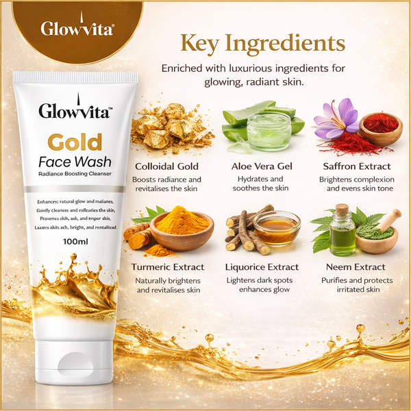 GlowVita Gold Face Wash