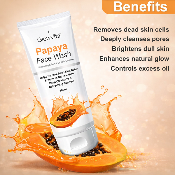 GlowVita Papaya Face Wash