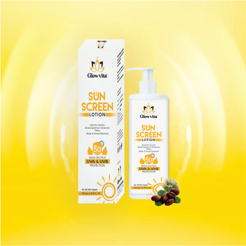 Glowvita SPF 50 Sunscreen Body Lotion