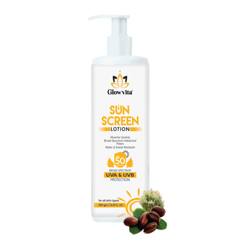 Glowvita SPF 50 Sunscreen Body Lotion