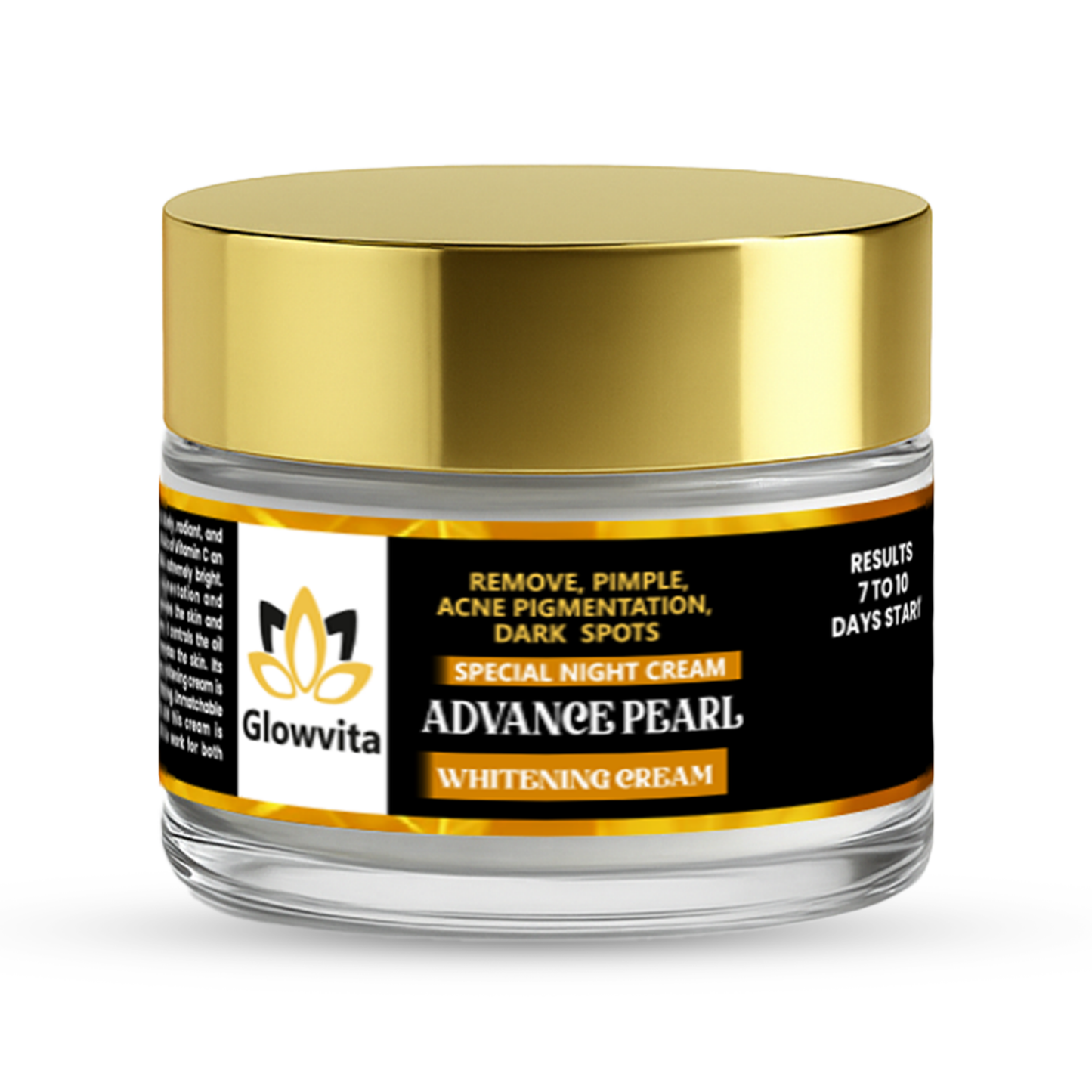 Glowvita Advance Pearl Night Whitening Cream