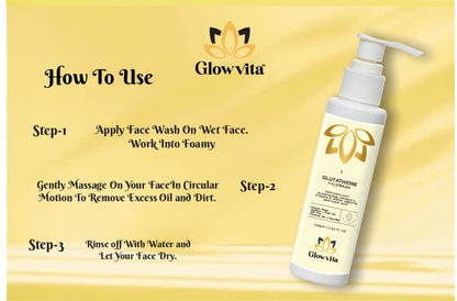 Glow Vita Glutathione Face Wash – Unlock Radiant, Spot-Free Glow Naturally