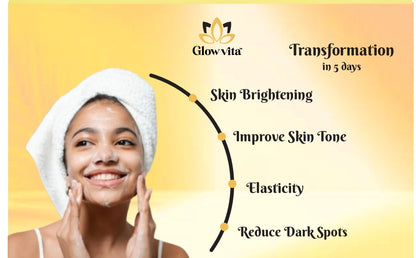Glow Vita Glutathione Face Wash – Unlock Radiant, Spot-Free Glow Naturally