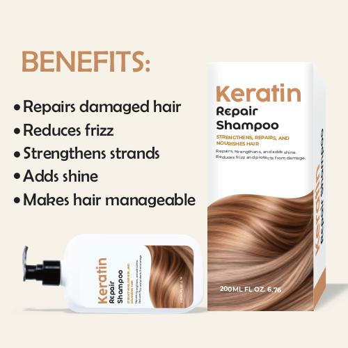 Glowvita Keratin Damage-Repair Shampoo
