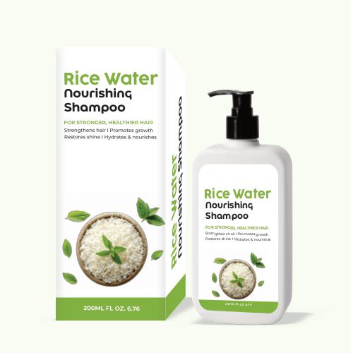 Glowvita Rice Water Nourishing Shampoo