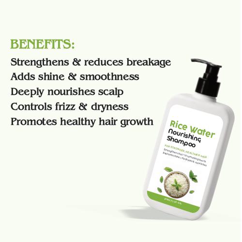 Glowvita Rice Water Nourishing Shampoo